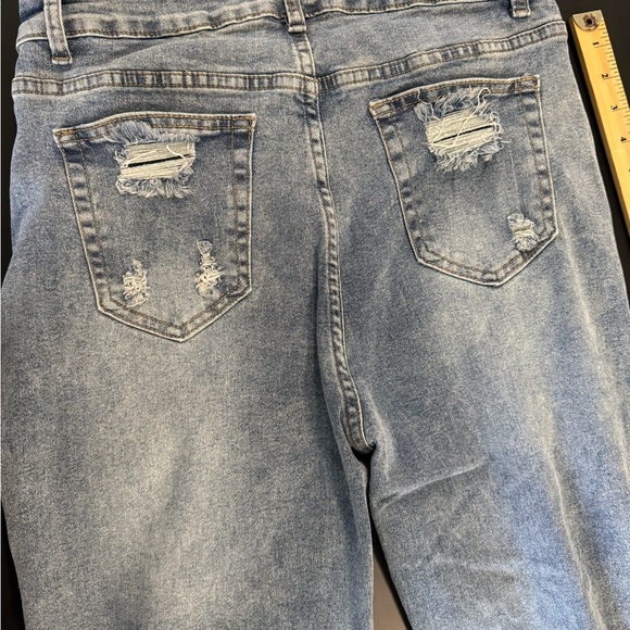 SHEIN \ Temu || Denim Jeans Size XL - Picture 10 of 12
